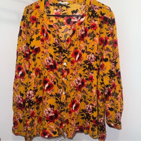 3X Floral Blouse - Picture 1 of 6